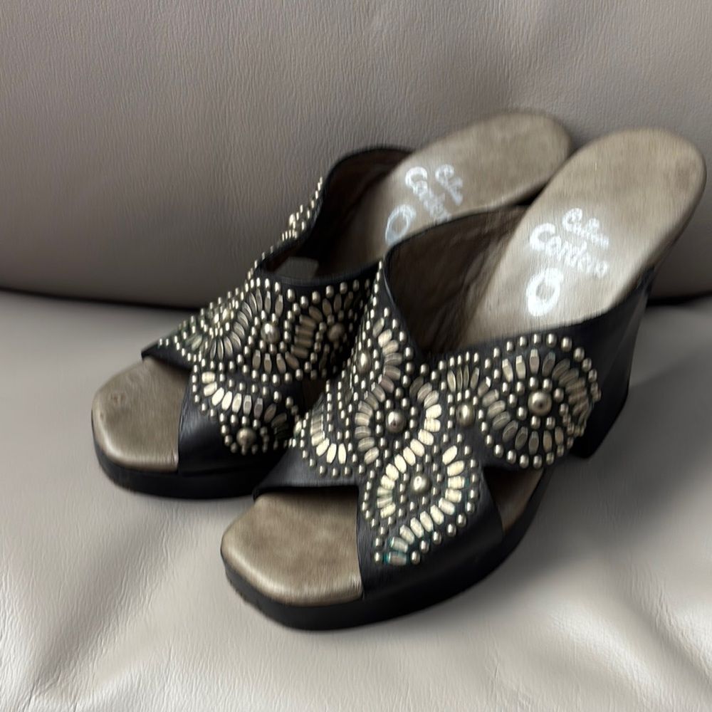 Colleen Cordero Studded Sandals